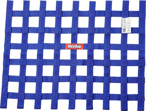 RaceQuip SFI 24.1 Rated Ribbon Window Net - Blue