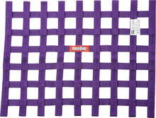 RaceQuip SFI 24.1 Rated Ribbon Window Net - Purple