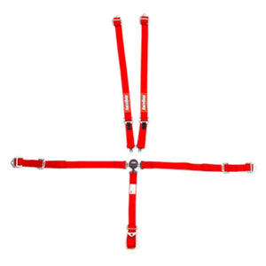RaceQuip SFI Youth Camlock Harness Set - Red