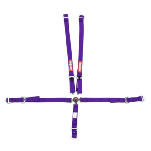 RaceQuip SFI Youth Camlock Harness Set - Purple