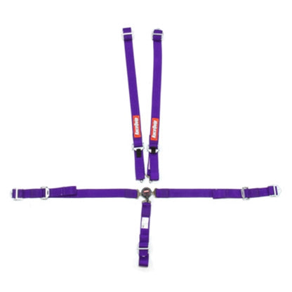 RaceQuip SFI Youth Camlock Harness Set - Purple
