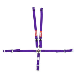 RaceQuip SFI Youth Camlock Harness Set - Purple