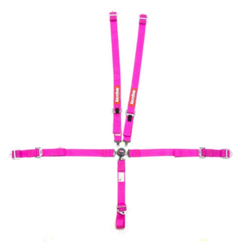 RaceQuip SFI Youth Camlock Harness Set - Pink
