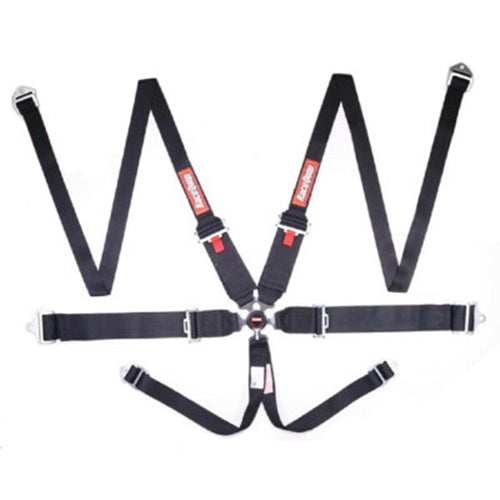 RaceQuip SFI Sportsman Camlock 6-Pt Pull Down HNR Belts