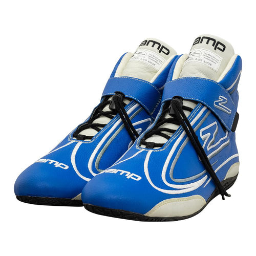 Zamp ZR-50 Race Shoes (Blue/White)