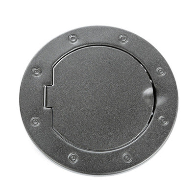 Rugged Ridge Non-Locking Gas Cap Door Textured Black - 2007-18 Jeep Wrangler JK