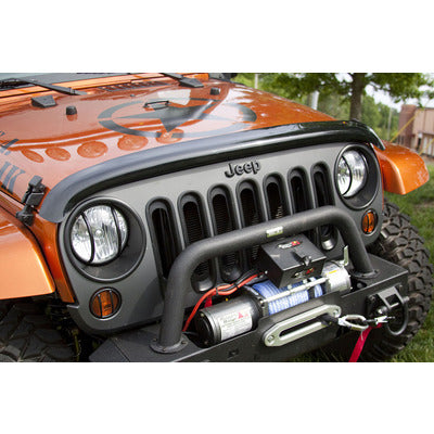 Rugged Ridge Wraparound Bug Deflector - 2007-18 Jeep Wrangler