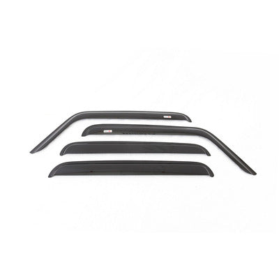 Rugged Ridge Window Rain Deflectors - 2007-18 Jeep Wrangler JKU