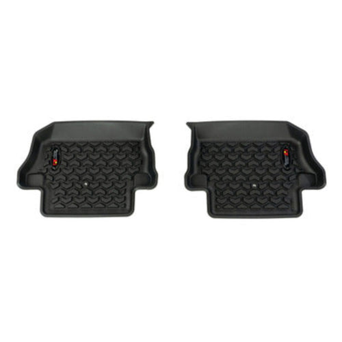 Rugged Ridge Rear Floor Liners - 2018+ Jeep Wrangler JL