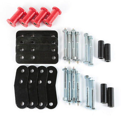 Rugged Ridge Suspension Leaf Spring Shackle Kit Rear