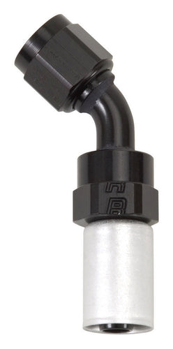 Russell #8 45-Degree Hose Fitting P/C Crimp-On 610533