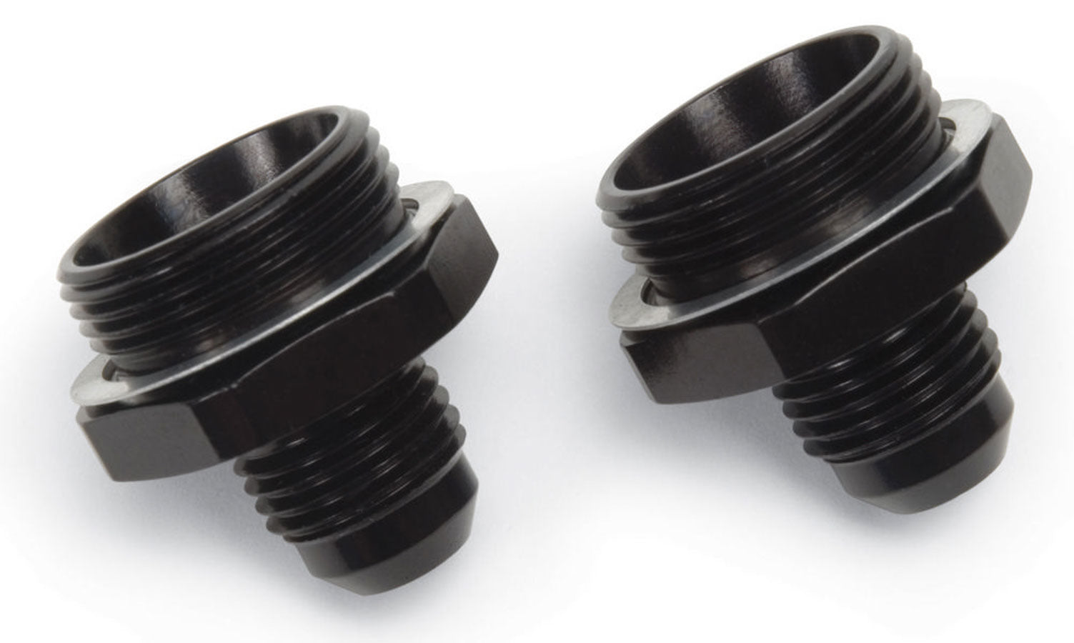 Russell P/C #6 to 7/8-20 Holley Carb Fittings (2pk) 640223