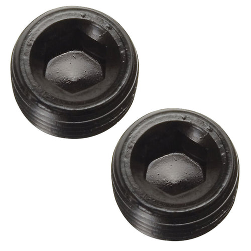 Russell 1/4 NPT Pipe Plug Allen Socket Black 662043