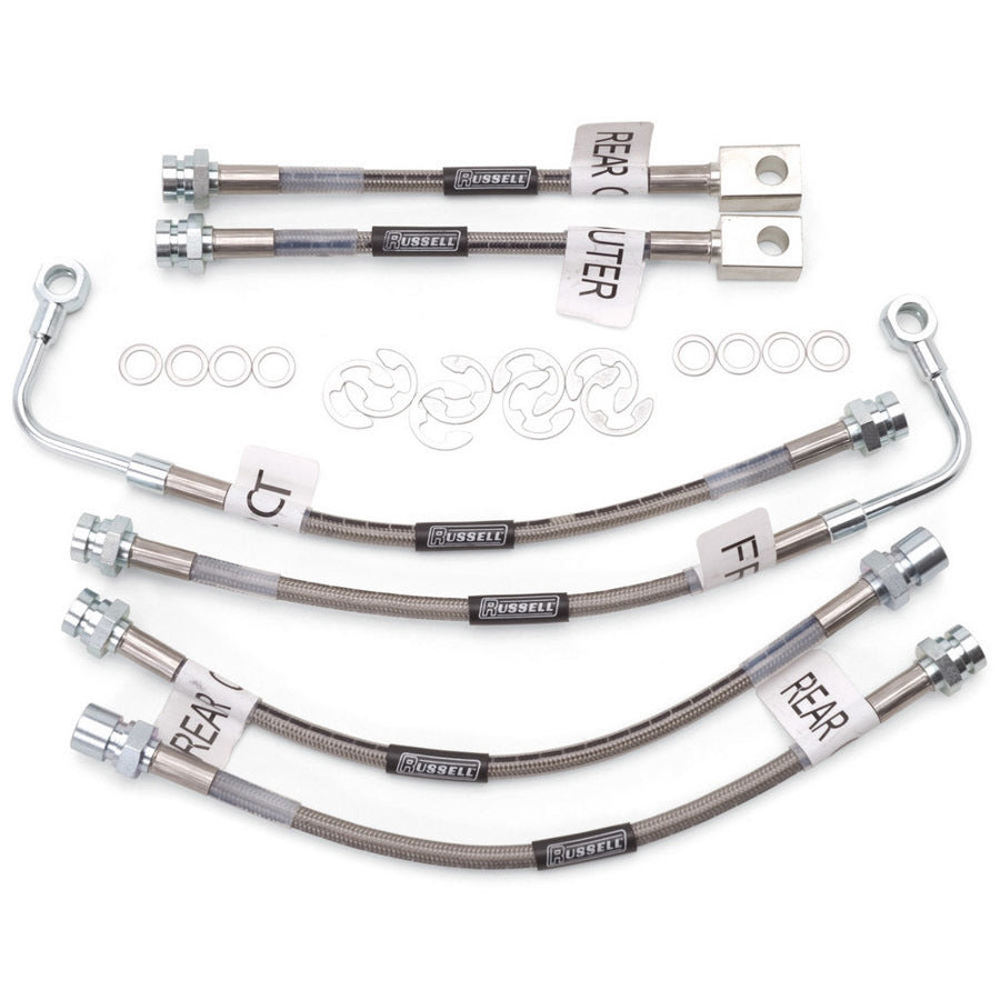 Russell Brake Hose Kit 98-02 Camaro w/Traction Control 692290