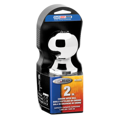 Reese Hitch Ball 2in Chrome