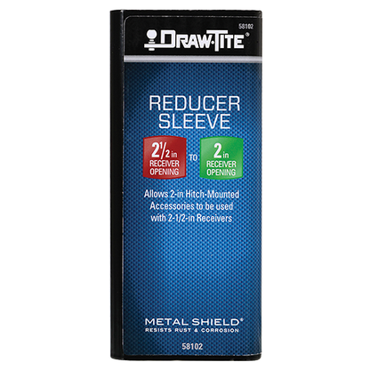 Reese Receiver Hitch Adapter 58102 - 2.5" to 2"