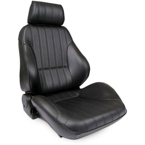 Procar Rally Recliner Seat - RH - Black Leather