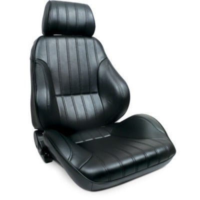 Procar Rally Recliner Seat - RH - Black Vinyl