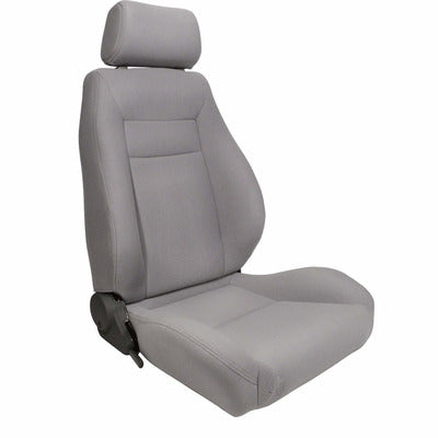 Procar 1100 Series Elite Seat 80-1100-62R - Gray Velour