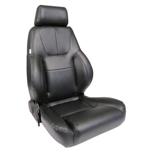 Procar Elite Lumbar Seat - RH - Black Vinyl