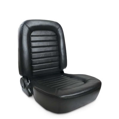 Procar Classic Muscle Car Seat - LH - Black Vinyl