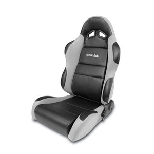 Procar Sportsman Racing Seat - Left - Gray Vinyl/Velour