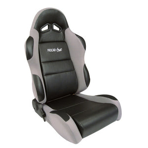 Procar Sportsman Racing Seat - Right - Gray Vinyl/Velour