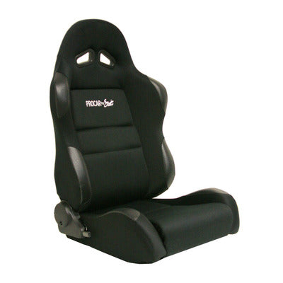 Procar Sportsman Racing Seat - Right - Black Velour