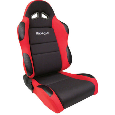 Procar Sportsman Racing Seat - Right - Red Velour