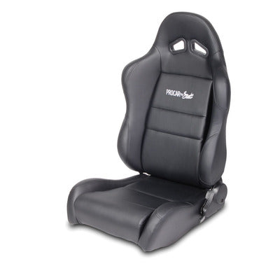 Procar Sportsman Racing Seat - Left - Black Syn Leather