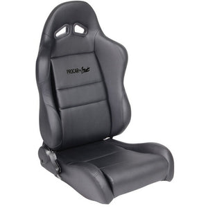 Procar Sportsman Racing Seat - Right - Black Syn Leather