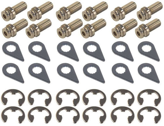 Stage 8 Header Bolt Kit - 6pt GM 3.8L V6 5/16-18x7/8 (12pk) 6912