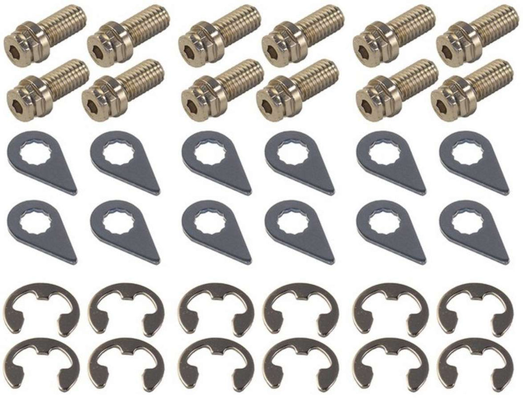 Stage 8 Header Bolt Kit - 6pt GM 3.8L V6 5/16-18x7/8 (12pk) 6912