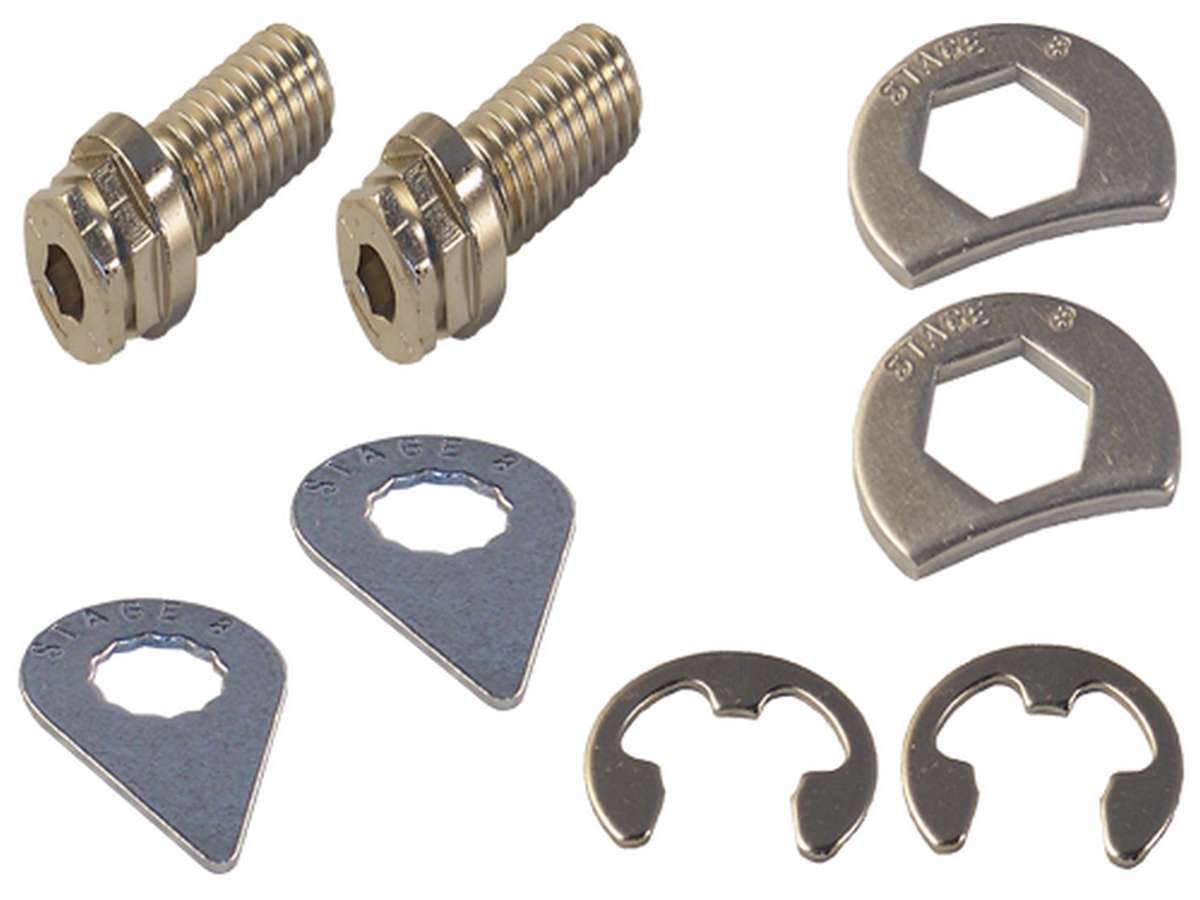 Stage 8 Header Bolt Kit - 6pt 3/8-16 x 1" (Pair) 8910A