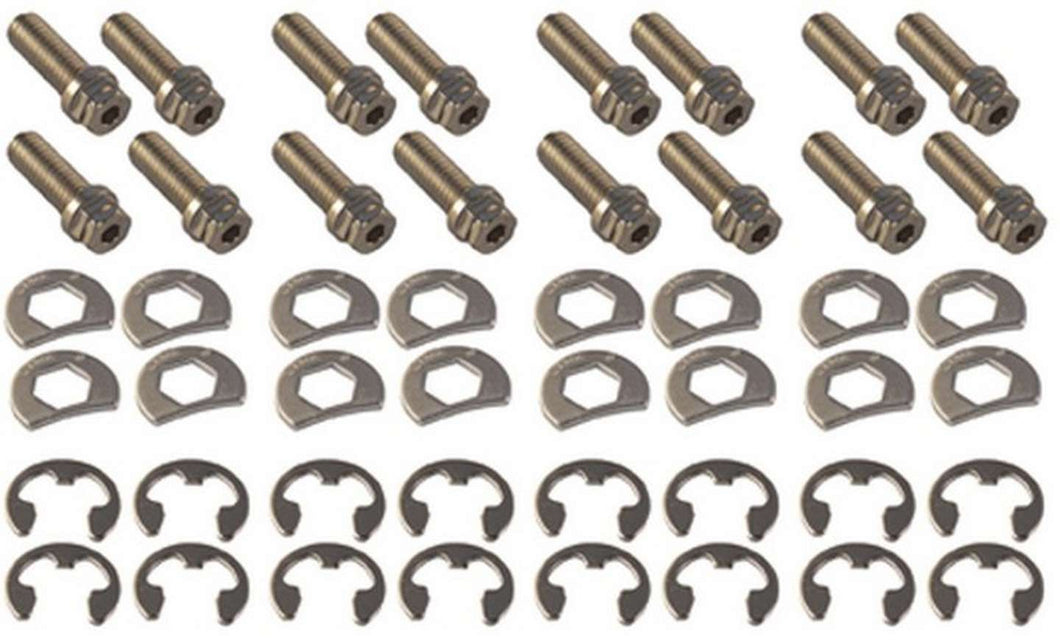 Stage 8 Header Bolt Kit - 6pt 3/8-16 x 1