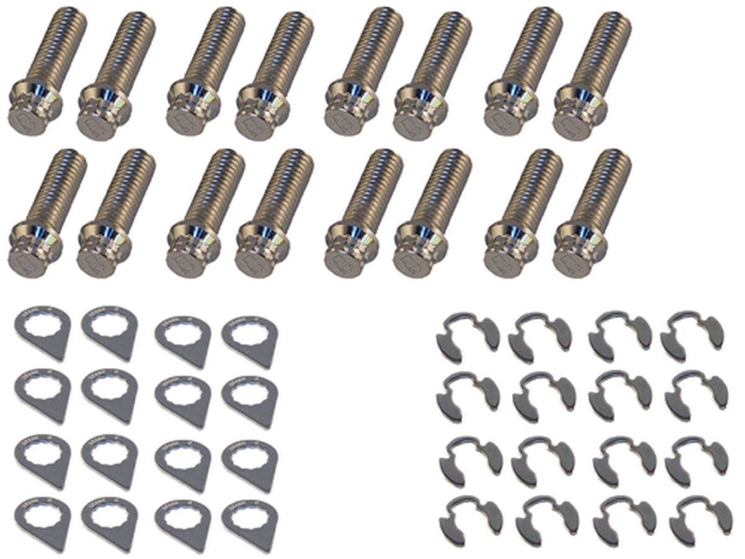 Stage 8 Header Bolt Kit - 12pt 3/8-16 x 1-1/4 (16pk) 8913B