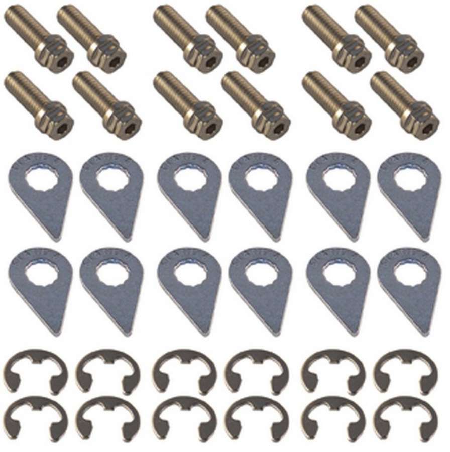 Stage 8 Header Bolt Kit - 6pt 3/8-16 x 1