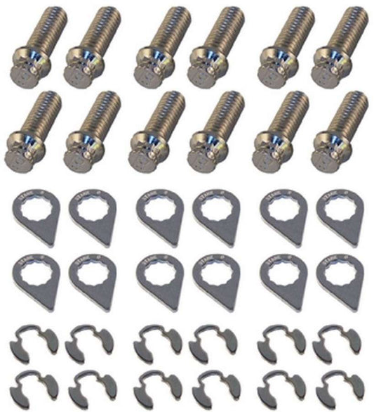 Stage 8 Header Bolt Kit - 12pt 3/8-16 x 1" (12pk) 8931