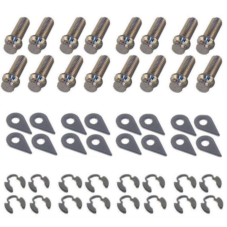 Stage 8 Header Bolt Kit - 12pt 3/8-16 x 1" (16pk) 8932