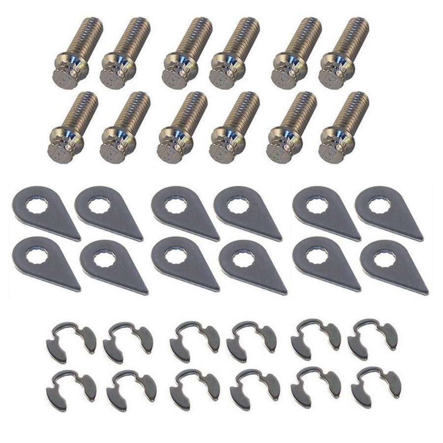 Stage 8 Header Bolt Kit - 12pt 3/8-16 x 1