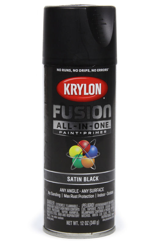 Dupli-Color Paint Satin Black Krylon Fusion 2732