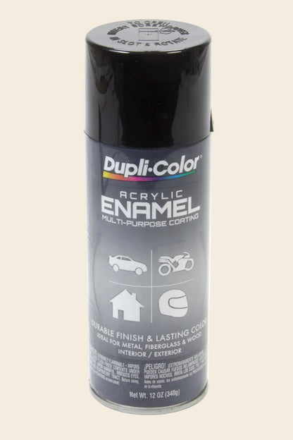 Dupli-Color Gloss Black Enamel Paint DA1600