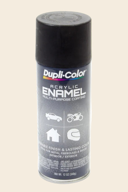 Dupli-Color Semi Gloss Black Enamel Paint DA1603