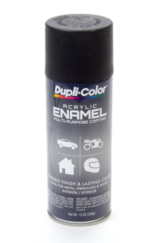 Dupli-Color Flat Black Enamel Paint DA1605