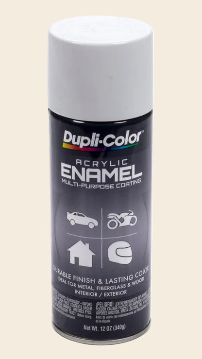 Dupli-Color Gloss White Enamel Paint DA1670