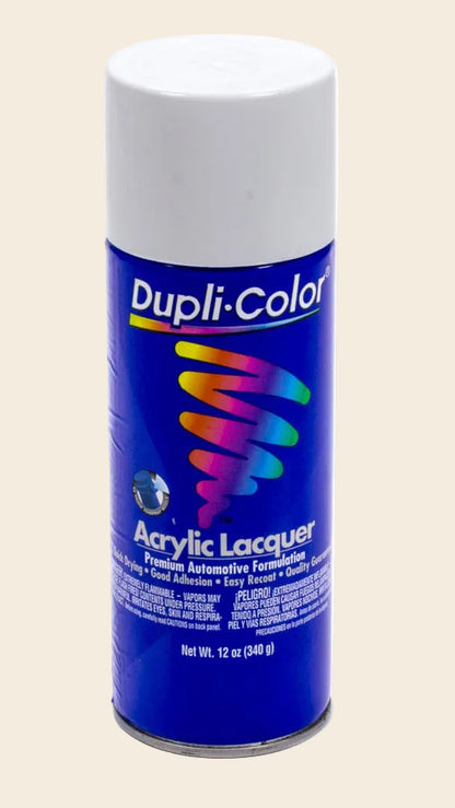 Dupli-Color Gloss White Lacquer Paint DAL1675