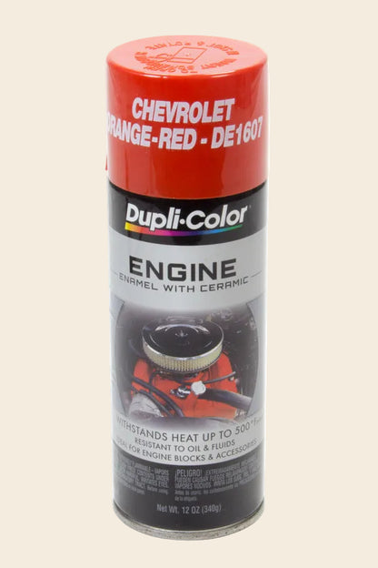 Dupli-Color Chevy Orange/Red Engine Paint DE1607