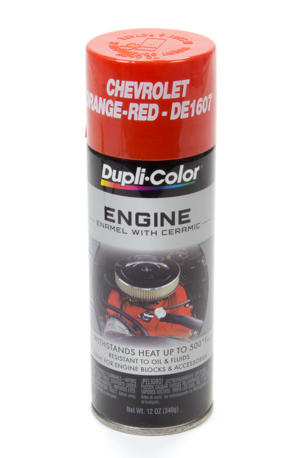 Dupli-Color Chevy Orange/Red Engine Paint DE1607