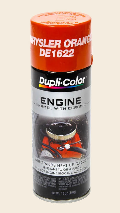 Dupli-Color Chrysler Orange Engine Paint DE1622