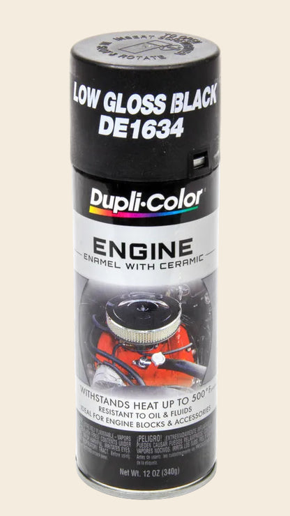 Dupli-Color GM Low Gloss Black Engine Paint DE1634